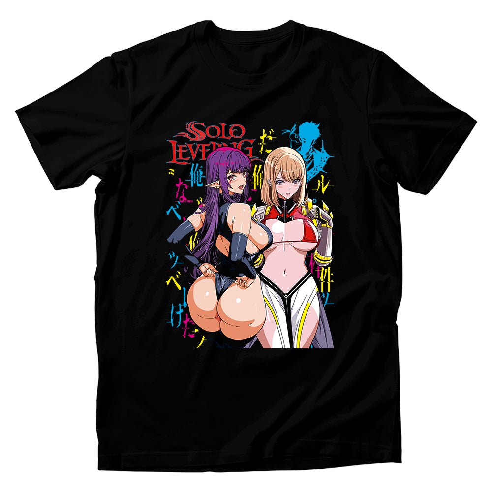 Playera Waifus Solo Leveling N-0853