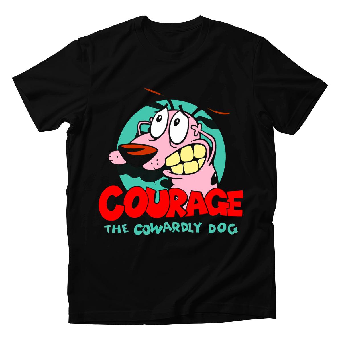 Playera Coraje perro cobarde N-0049