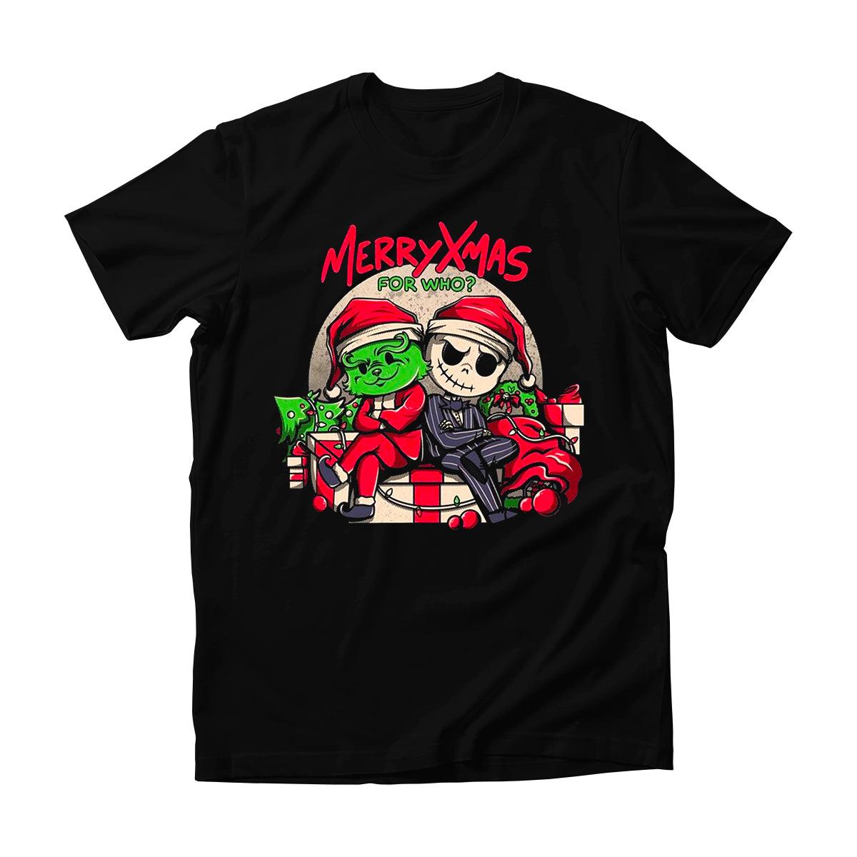 Playera Grinch y Jack Navidad N-0102 - Main Image