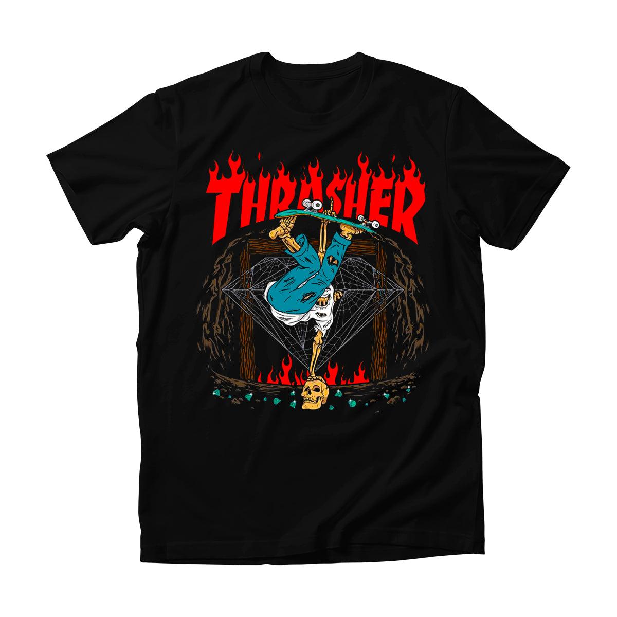 Hombre Thrasher Playeras Thrasher Precio Camiseta Thrasher