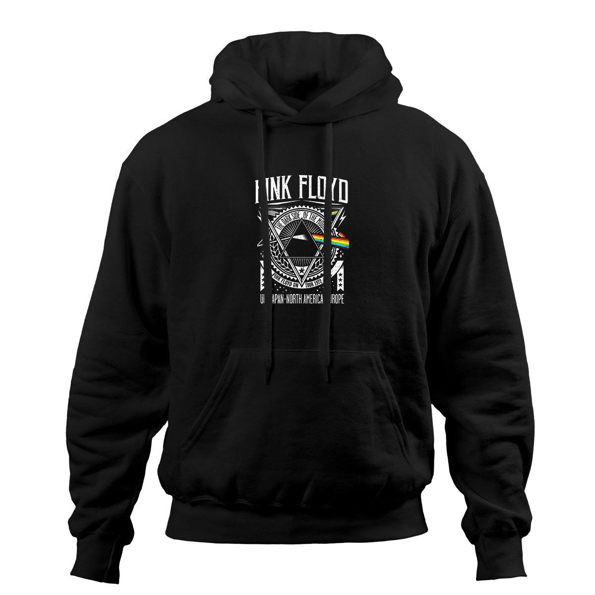 Categoría Sudaderas Sudadera Pink Negra Sudadera Hoodie Pink Floyd